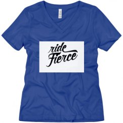 Ladies Relaxed Fit V-Neck Tee