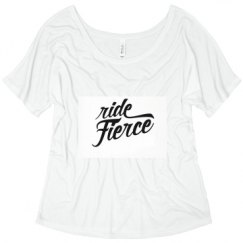 Ladies Flowy Slouchy Tee