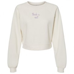 Women's Raglan Pullover Fleece