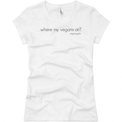 Ladies Slim Fit Basic Promo Jersey Tee