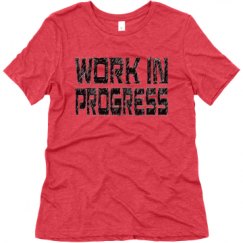 Ladies Relaxed Fit Super Soft Triblend Tee