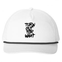 Snapback Five-Panel Rope Hat