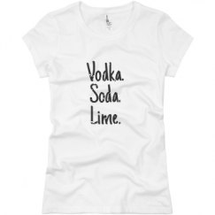 Ladies Slim Fit Basic Promo Jersey Tee