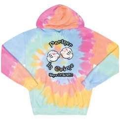 Unisex Tie-Dye Fleece Hoodie