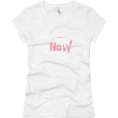 Ladies Slim Fit Basic Promo Jersey Tee
