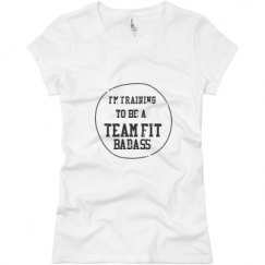 Ladies Slim Fit Basic Promo Jersey Tee