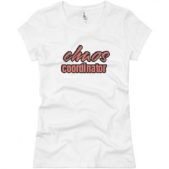 Ladies Slim Fit Basic Promo Jersey Tee