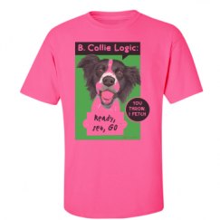 Unisex Ultra Cotton Safety Neon Crewneck Tee