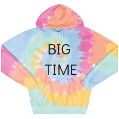 Unisex Tie-Dye Fleece Hoodie