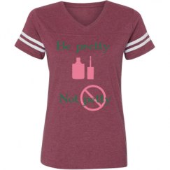 Ladies Relaxed Fit Vintage Sports Tee