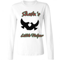 Ladies Relaxed Fit Basic Long Sleeve Tee