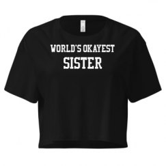 Ladies Festival Cali Crop Top Tee