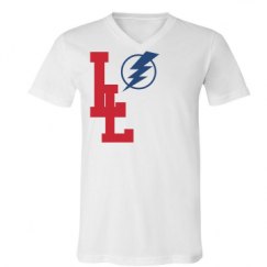 Unisex V-Neck Jersey Tee