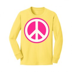 Youth Midweight Cotton Long Sleeve Tee