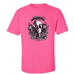 Unisex Ultra Cotton Safety Neon Crewneck Tee