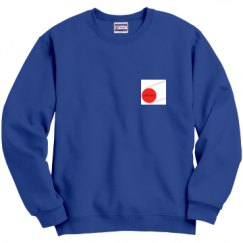 Unisex Film and Foil Crewneck Sweatshirt