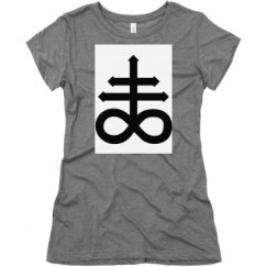 Ladies Slim Fit Super Soft Triblend Tee