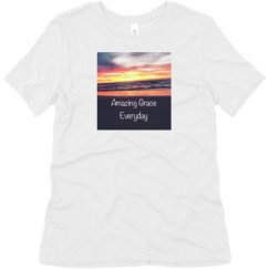 Ladies Relaxed Fit Super Soft Triblend Tee