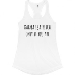 Ladies Slim Fit Racerback Tank Top