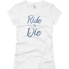 Ladies Slim Fit Basic Promo Jersey Tee