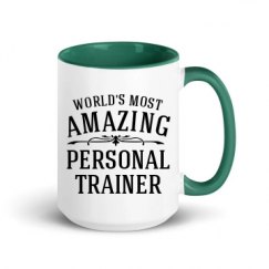 15oz Ceramic Mug with Color Inside