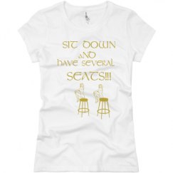 Ladies Slim Fit Basic Promo Jersey Tee