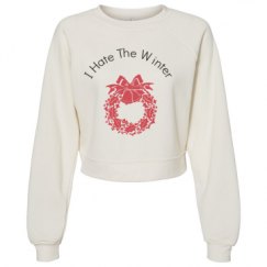 Women's Raglan Pullover Fleece