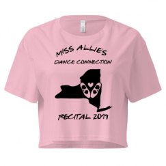 Ladies Festival Cali Crop Top Tee