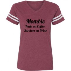 Ladies Relaxed Fit Vintage Sports Tee