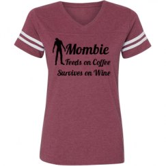 Ladies Relaxed Fit Vintage Sports Tee