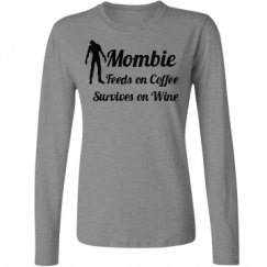 Ladies Relaxed Fit Basic Long Sleeve Tee