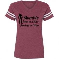 Ladies Relaxed Fit Vintage Sports Tee