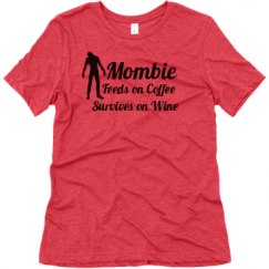 Ladies Relaxed Fit Super Soft Triblend Tee