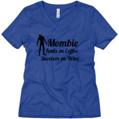 Ladies Relaxed Fit V-Neck Tee