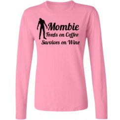 Ladies Relaxed Fit Basic Long Sleeve Tee