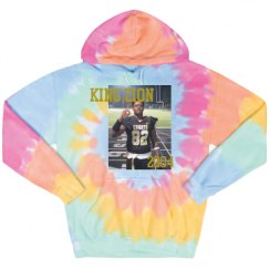 Unisex Tie-Dye Fleece Hoodie