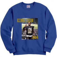 Unisex Film and Foil Crewneck Sweatshirt