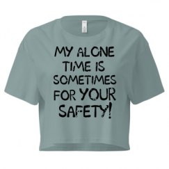 Ladies Festival Cali Crop Top Tee