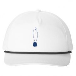 Snapback Five-Panel Rope Hat