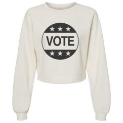 Women's Raglan Pullover Fleece