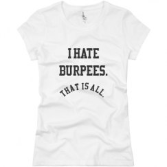 Ladies Slim Fit Basic Promo Jersey Tee