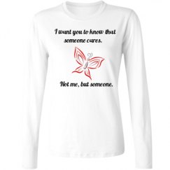 Ladies Relaxed Fit Basic Long Sleeve Tee