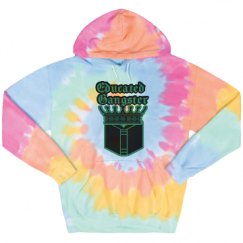 Unisex Tie-Dye Fleece Hoodie
