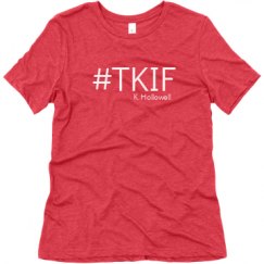 Ladies Relaxed Fit Super Soft Triblend Tee