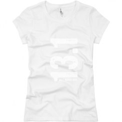 Ladies Slim Fit Basic Promo Jersey Tee