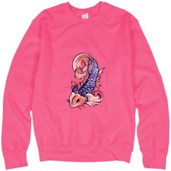 Unisex Neon Crewneck Sweatshirt
