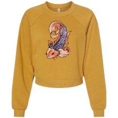 Women's Raglan Pullover Fleece