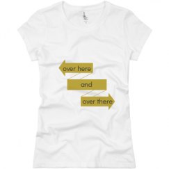 Ladies Slim Fit Basic Promo Jersey Tee