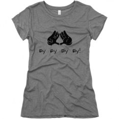 Ladies Slim Fit Super Soft Triblend Tee
