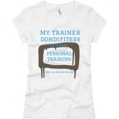 Ladies Slim Fit Basic Promo Jersey Tee